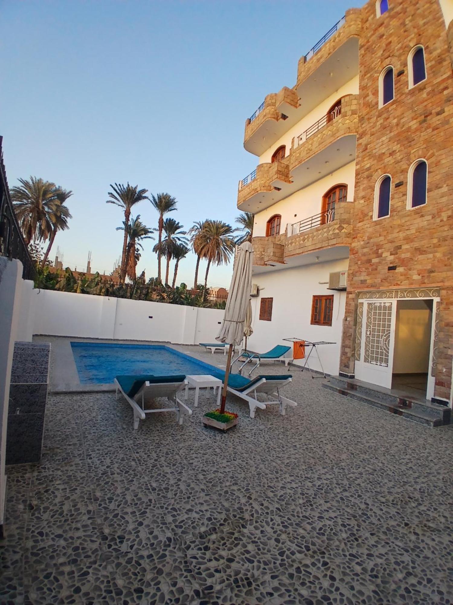 Villa Sun Wing - Guest House Луксор Екстериор снимка